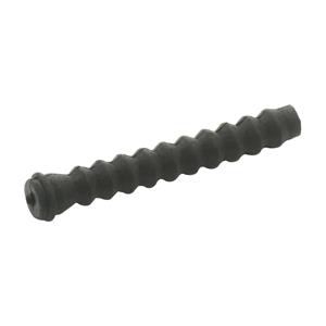 kabelhoedje tip + rubber balg zwart 25 stuks