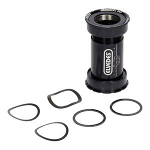 bottom bracket PF30 kunststof/staal 68 92 mm zwart 30 mm