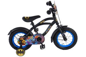 Volare Kinderfahrrad - Jungen - 12 Zoll - Schwarz schwarz