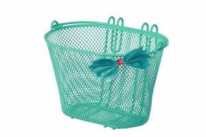 Kinderfahrradkorb Jasmin Bow-tie 10 Liter Mintgrün - 30132