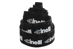 Cinelli Logo Velvet Tape - Schwarz - Weiß