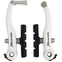 Miranda V-brake-set 2l1e universeel voor/achter 108 mm zilver