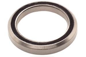 Pro balhoofdlager 1 1/8 inch 6,3 mm 45° zilver/zwart