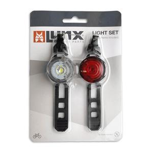 Lynx verlichtingsset batterij led rood/wit