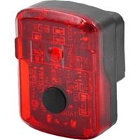 Lynx achterlicht Easyfix USB batterij led rood