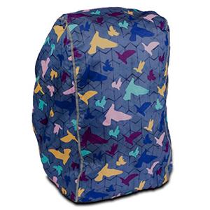 Dripdropbag regenhoes Bird voor rugzak 50 x 40 x 20 cm blauw