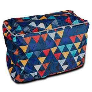 Dripdropbag regenhoes Party voor schoudertas 45 x 35 x 20 cm blauw