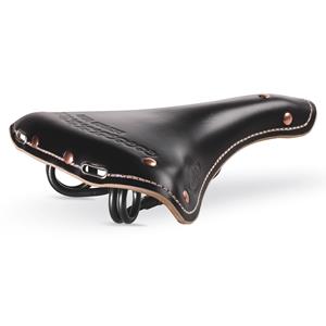 Selle Monte Grappa zadel Oxford Club Sport leer 28 cm zwart