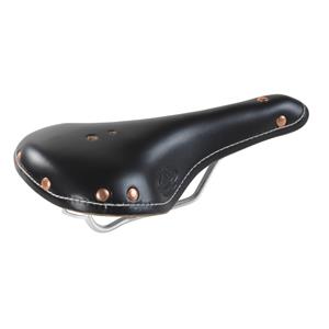 Selle Monte Grappa Monte Grappa zadel Old Frontiers sport leer zwart