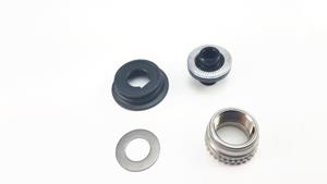 Shimano conus en sluitmoer voor links Dura-Ace WH-R9100-C40-TU-F