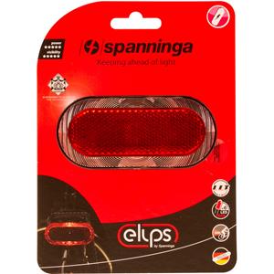 Spanninga achterlicht Elips XB batterij led 80 mm rood