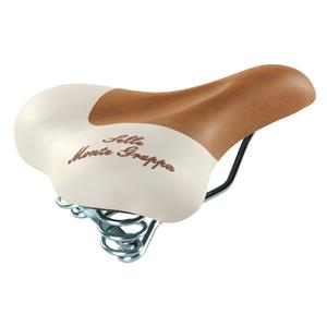 Selle Monte Grappa zadel Fashion 250 x 190 mm bruin/crème