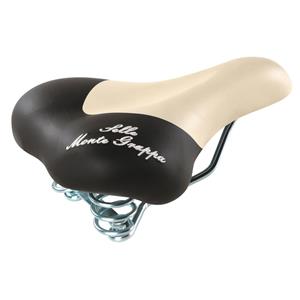 Selle Monte Grappa zadel Fashion 250 x 190 mm zwart/crème