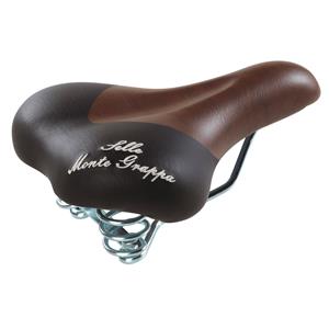 Selle Monte Grappa zadel Fashion 250 x 190 mm donkerbruin