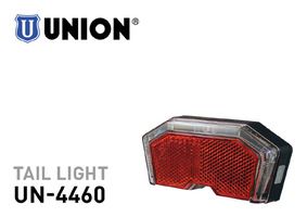 Union achterlicht 4460 batterij led rood