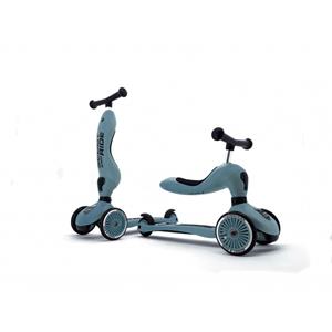 Scoot & Ride Loopfietsje En Step In 1 Steel