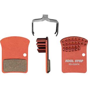 Kool-stop schijfremblokken Sram Aero rood 2 stuks