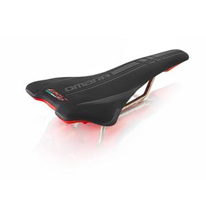 Selle Monte Grappa zadel BMG Ombra 290 x 135 mm heren zwart