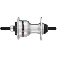 voornaaf Nexus rollerbrake 36 gaats 100 mm zilver