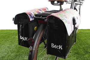 Beck Dubbele fietstas 35L Small Drippy