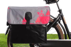 Beck Dubbele fietstas 35L Small Tangram