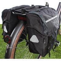 XLC Dubbele Fietstas 30L Zwart