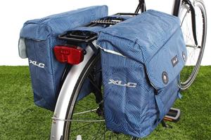 XLC Dubbele fietstas Lux 34L Blauw