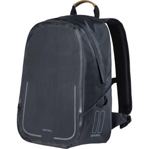 Basil Fietsrugzak Urban Dry Backpack 18L Mat Zwart