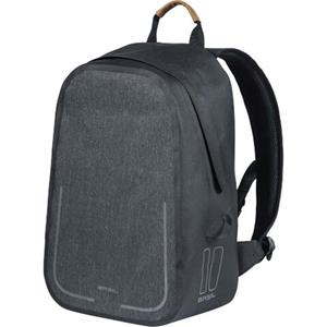 Basil Urban Dry Backpack Charcoal Mêlee 18L Grijs