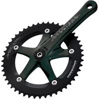 Miche Primato Advanced Track Single Chainset - Schwarz  - 51t