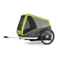 CROOZER Hundefahrradanhänger Dog Jokke Grasshopper green