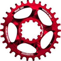 Blackspire Snaggletooth SRAM Kettenblatt (schmal/breit) - Rot  - Direct Mount