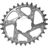 Hope Oval Spiderless Boost Retainer Ring - Silber  - 28t