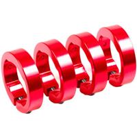 Sixpack Racing Lock-On Klemmringe - Rot