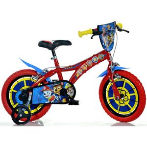 Dino Paw Patrol 14 Inch 24 cm Jongens Knijprem Rood