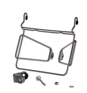 universele manddrager 24 x 22 cm zilver