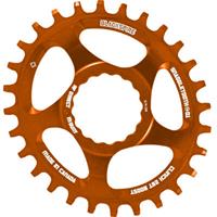 Blackspire Snaggletooth Cinch Oval Chainring BOOST - Orange  - 28t