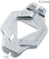 Topeak DuoSpoke Wrench, 13G/4.3mm