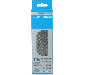 Shimano ketting CN HG601 11S 126 schakels zilver