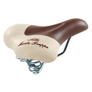 Selle Monte Grappa zadel Fashion unisex 250 x 190 mm bruin/beige