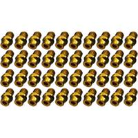 TAG Metals T1 Pedal Hex Pin Set - Gelb  - 4mm 40pcs