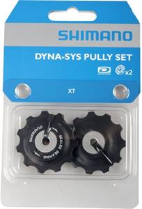 Shimano derailleurwielset Deore XT RD M773 10S zwart