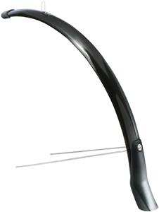 Eurofender voorspatbord Snello 28 inch 46 mm kunststof zwart