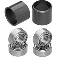 TAG Metals T1 Pedal Axle Bearing Kit - Silber