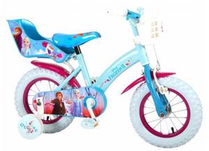 Disney Frozen 2 Kinderfiets - Meisjes - Blauw/Paars