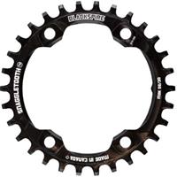 Blackspire Snaggletooth XT8000 Kettenblatt (schmal/breit) - Schwarz  - 4 Bolt