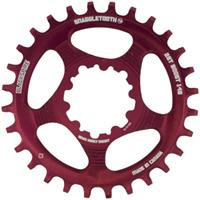 Blackspire Snaggletooth DM SRAM Kettenblatt (BOOST) - Rot  - 28t