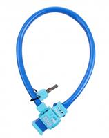 Toi-Toys kabelslot met sleutel robot blauw 50 cm