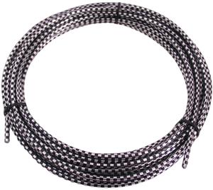 Elvedes rembuitenkabel 10 m x 4,9 mm zwart/wit