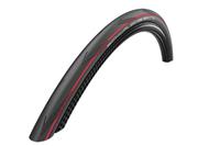 Schwalbe One Performance RaceGuard Folding Tyre - Schwarz - Rot  - 700c